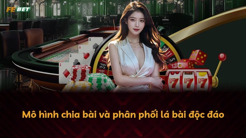 Mô hình chia bài và phân phối lá bài độc đáo